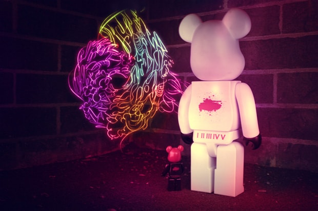HEADQUARTER x SEHER x MEDICOM TOY BEARBRICK 100% & 400%