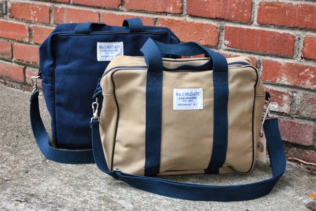 Wm. J. Mills & Co Nautical Canvas Bags