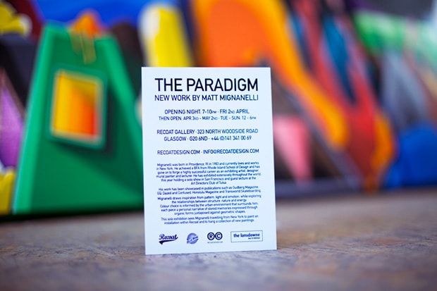 Matt Mignanelli "The Paradigm" Exhibition Recap