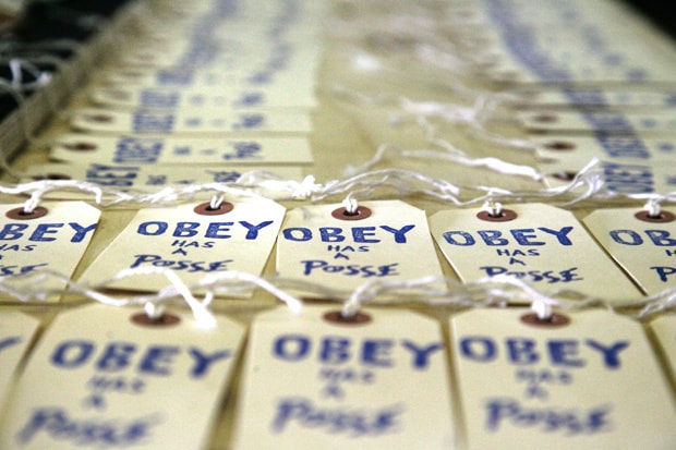 OBEY "May Day" Pop-Up Shop at Reed Space Annex