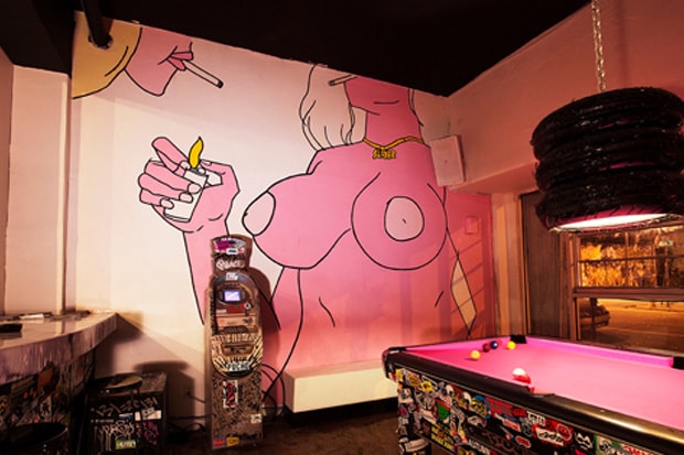 OHWOW Bar Installation by Todd James