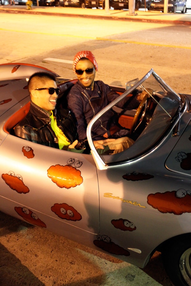 Porsche 550 Spyder for Pharrell Williams by KAWS