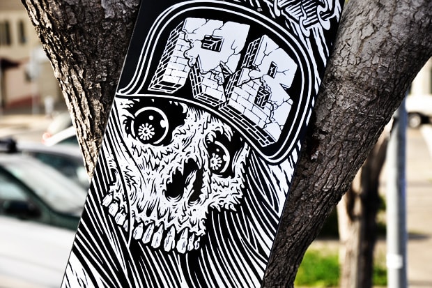 REBEL8 INSTITUTIONALIZED Skateboard Deck