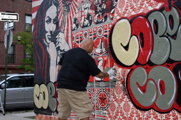 COPE2 x Shepard Fairey Bronx Mural