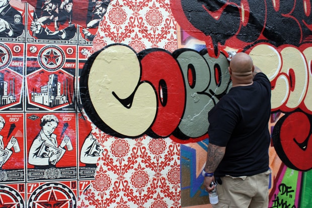 COPE2 x Shepard Fairey Bronx Mural