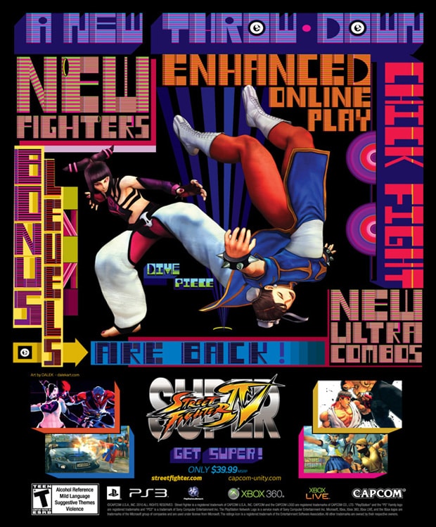 Super Street Fighter IV Artist Series Posters
