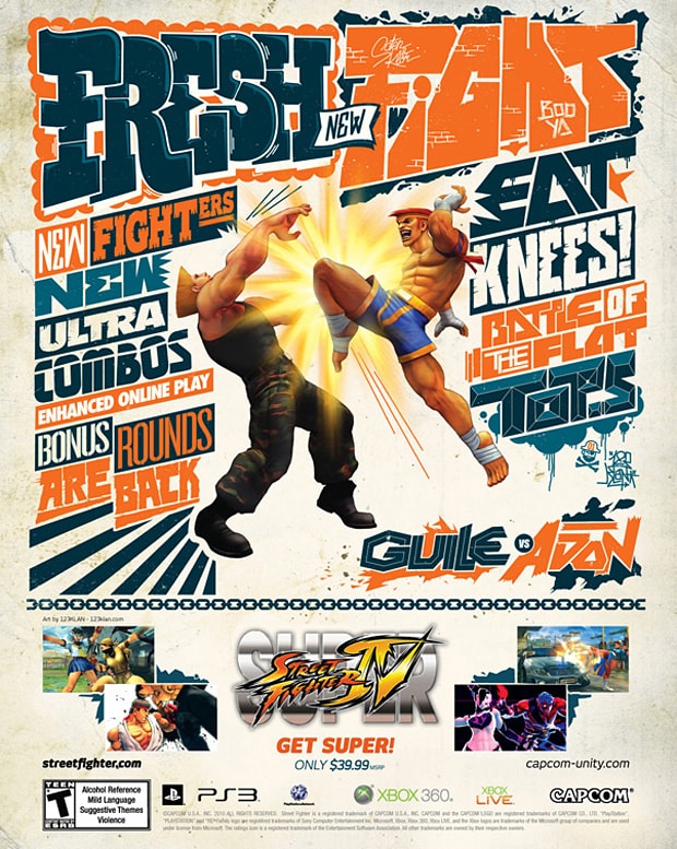 Super Street Fighter IV Artist Series Posters