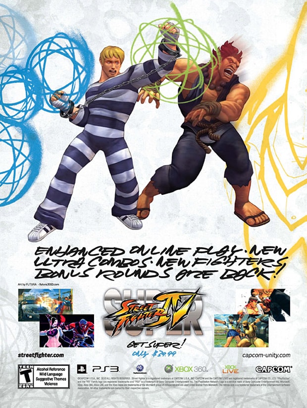 Super Street Fighter IV Artist Series Posters