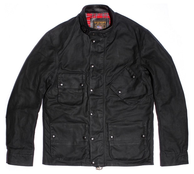 Vanson for Epaulet Waxed Triton Jacket