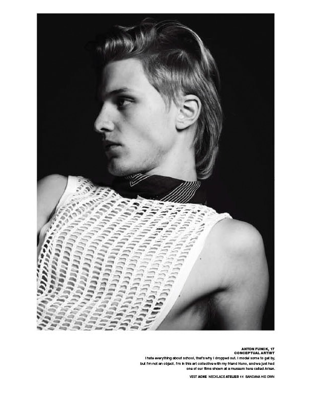 VMAN Hedi Slimane Editorial