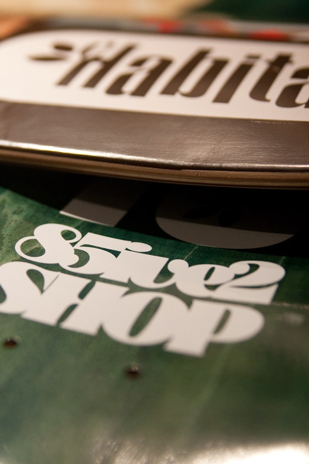 8FIVE2 x Habitat Skateboard Decks