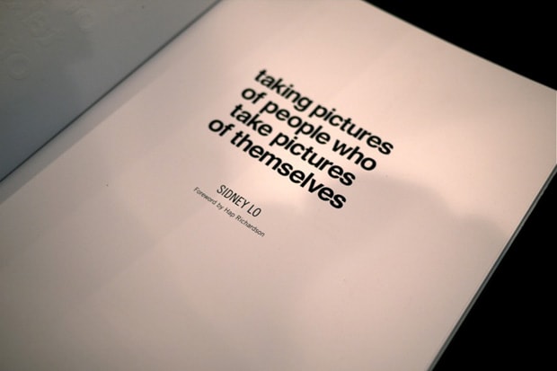 Book Launch: Sidney Lo's Taking Pictures of People Who Take Pictures of Themselves