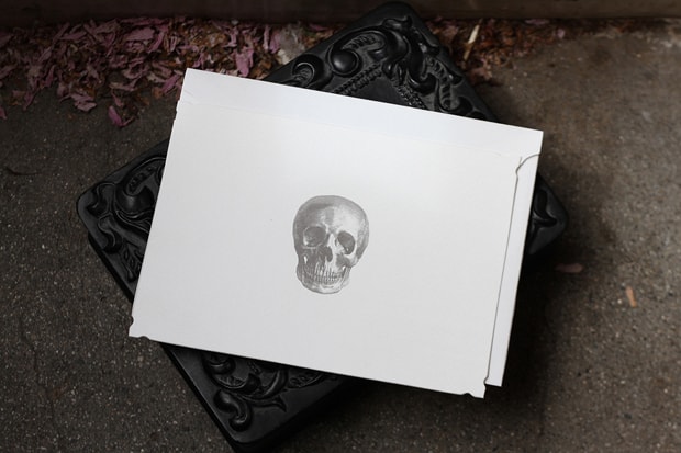 D. L & Co Skull Stationary