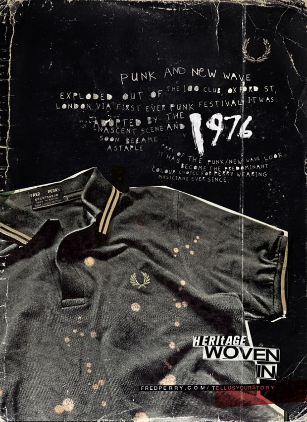 Fred Perry "Tell Us Your Story" Campaign