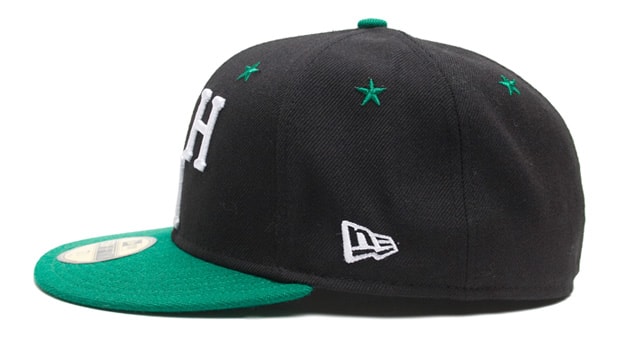 Hall of Fame x HUF "Hella Fame" Fitted Caps