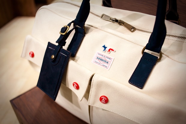 Kitsuné x YOSHIDA 75th Anniversary Boston Bag