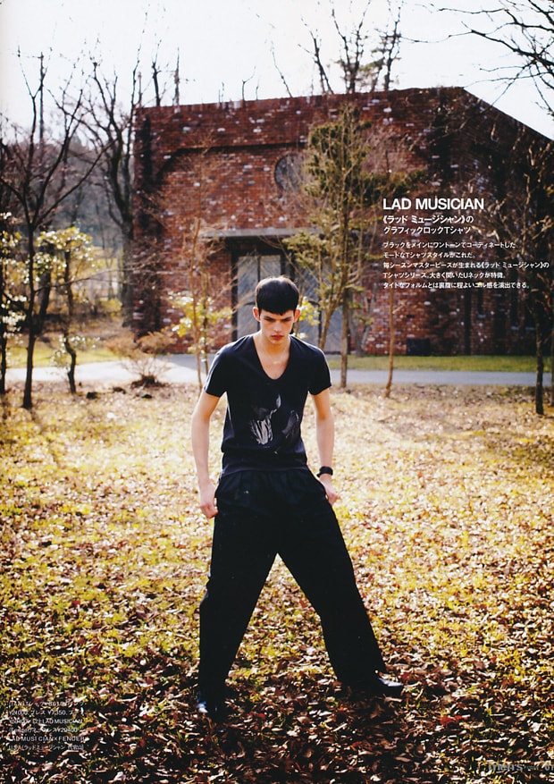 men's FUDGE 2010 Spring/Summer “BEST TOPS for SPRING” Editorial