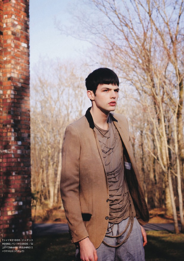 men's FUDGE 2010 Spring/Summer “BEST TOPS for SPRING” Editorial