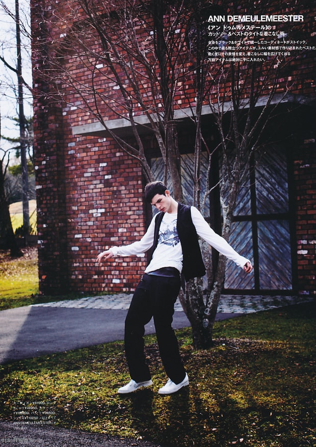 men's FUDGE 2010 Spring/Summer “BEST TOPS for SPRING” Editorial