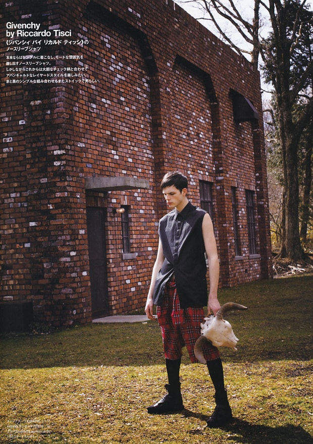 men's FUDGE 2010 Spring/Summer “BEST TOPS for SPRING” Editorial