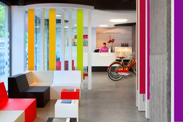 Pantone Hotel Opening in Brussels