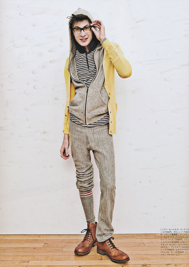 POPEYE 2010 Spring/Summer “Parka and Glasses” Editorial