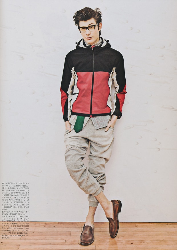 POPEYE 2010 Spring/Summer “Parka and Glasses” Editorial