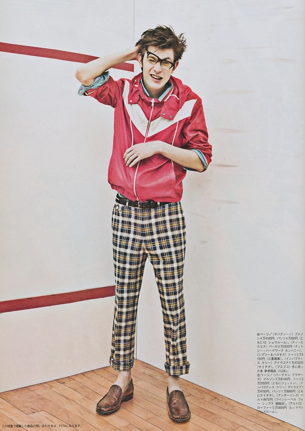 POPEYE 2010 Spring/Summer “Parka and Glasses” Editorial