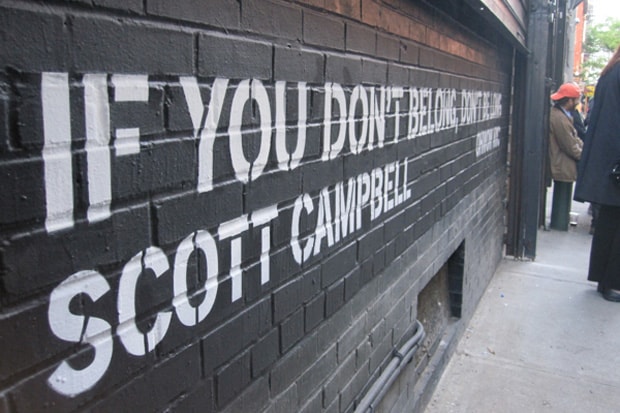 Scott Campbell "If You Don't Belong, Don't Be Long" Exhibition Recap