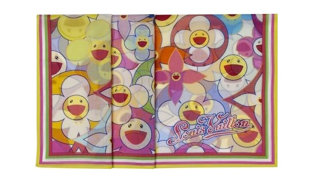Takashi Murakami for Louis Vuitton Cosmic Blossom Bandanas