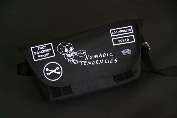 The Backdrop x FUCT SSDD "Nomadic Tendencies" Bike Bag