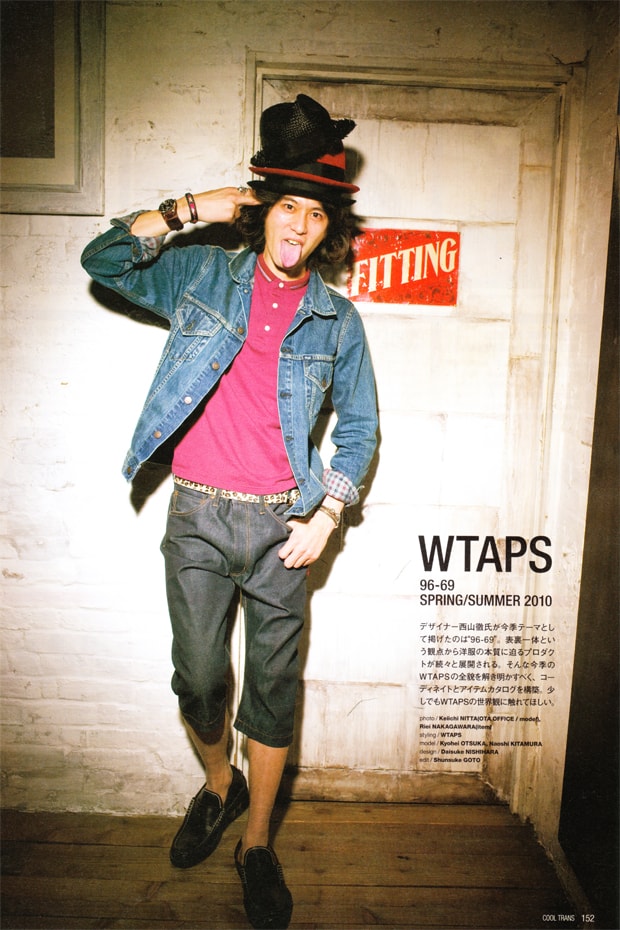 WTAPS 96-69 2010 Spring/Summer Photoshoot in Cool Trans