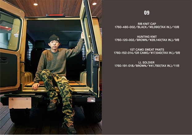 A BATHING APE 2010 Fall Lookbook featuring NIGO