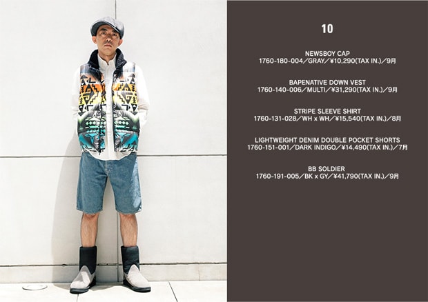 A BATHING APE 2010 Fall Lookbook featuring NIGO