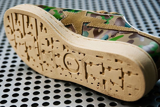 A Bathing Ape Puzzle Camo Skull Sta