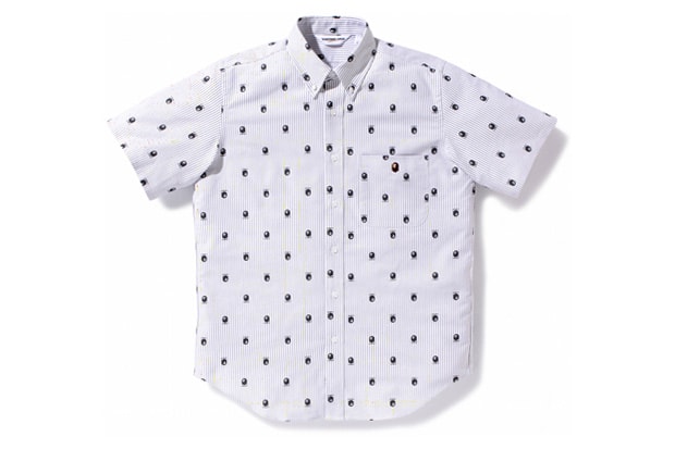 A Bathing Ape Striped Oxford Shirts