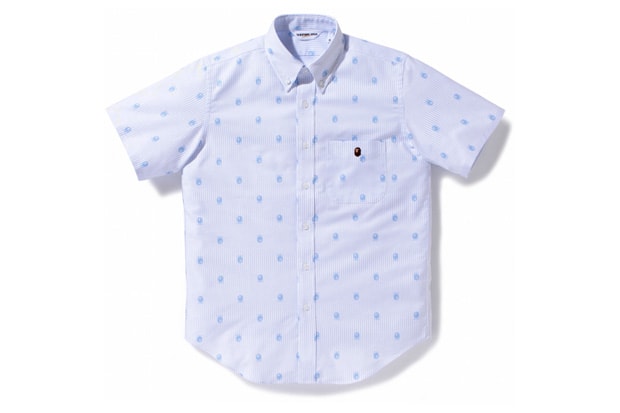 A Bathing Ape Striped Oxford Shirts