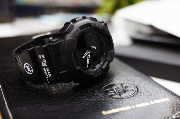 Garbstore x G-SHOCK GA-100 Watch Preview