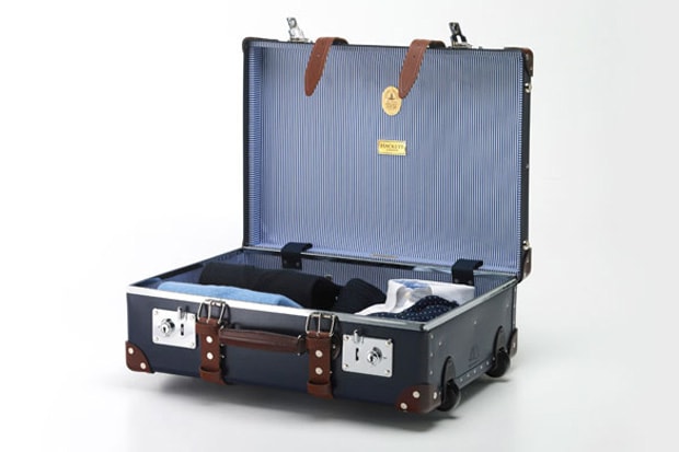 Globe-trotter for Hackett Luggage Collection