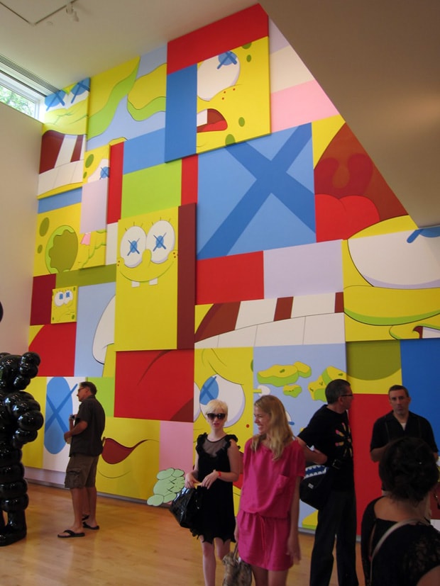 KAWS at The Aldrich Contemporary Art Museum Exhibition