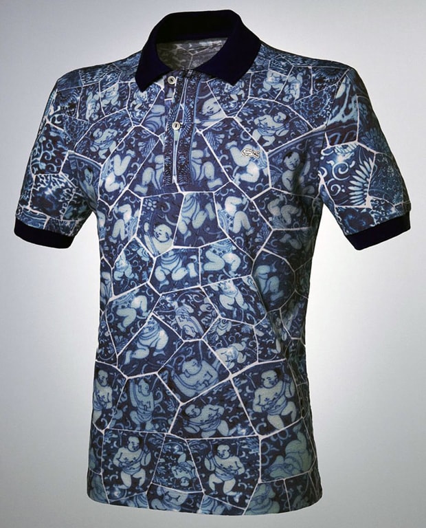 Lacoste Porcelain Polo Shirt by Li Xiaofeng