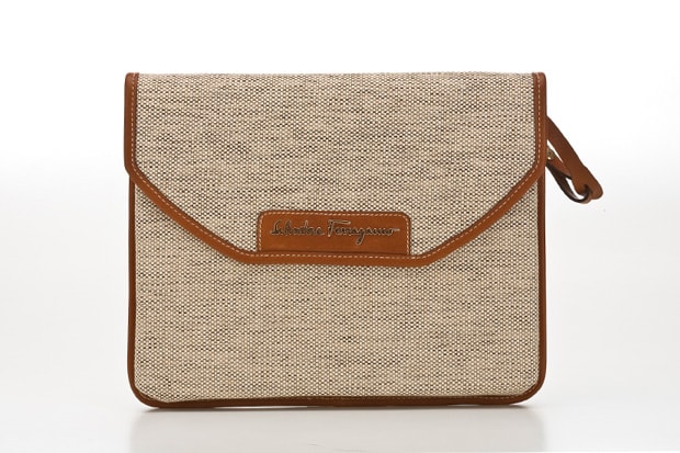 Salvatore Ferragamo Leather iPad Cases