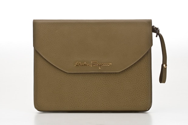 Salvatore Ferragamo Leather iPad Cases