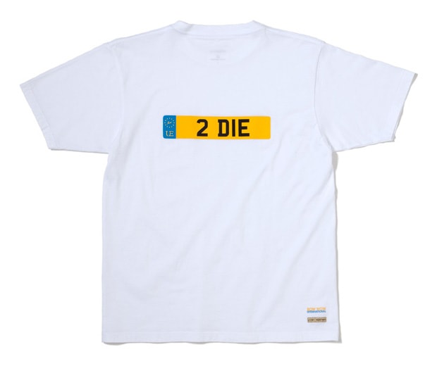 uniform experiment x BOW WOW International "Number Plate" Tees