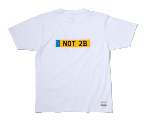uniform experiment x BOW WOW International "Number Plate" Tees