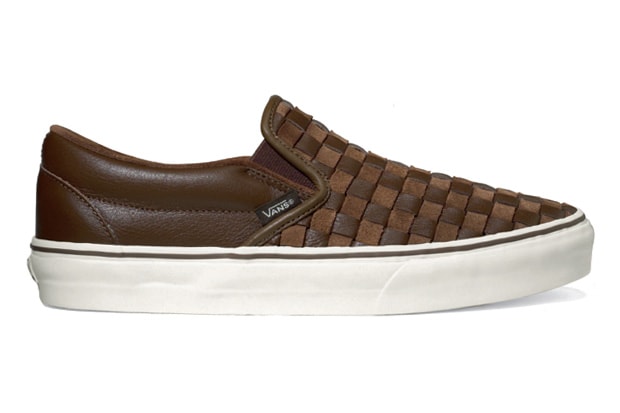 Vans California 2010 Fall/Winter Woven Checkerboard Classic Slip-on