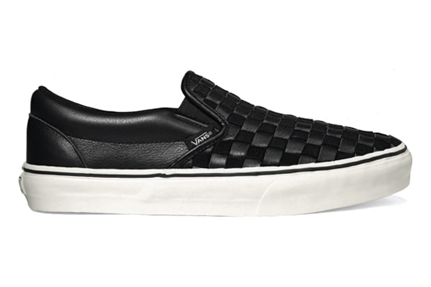 Vans California 2010 Fall/Winter Woven Checkerboard Classic Slip-on