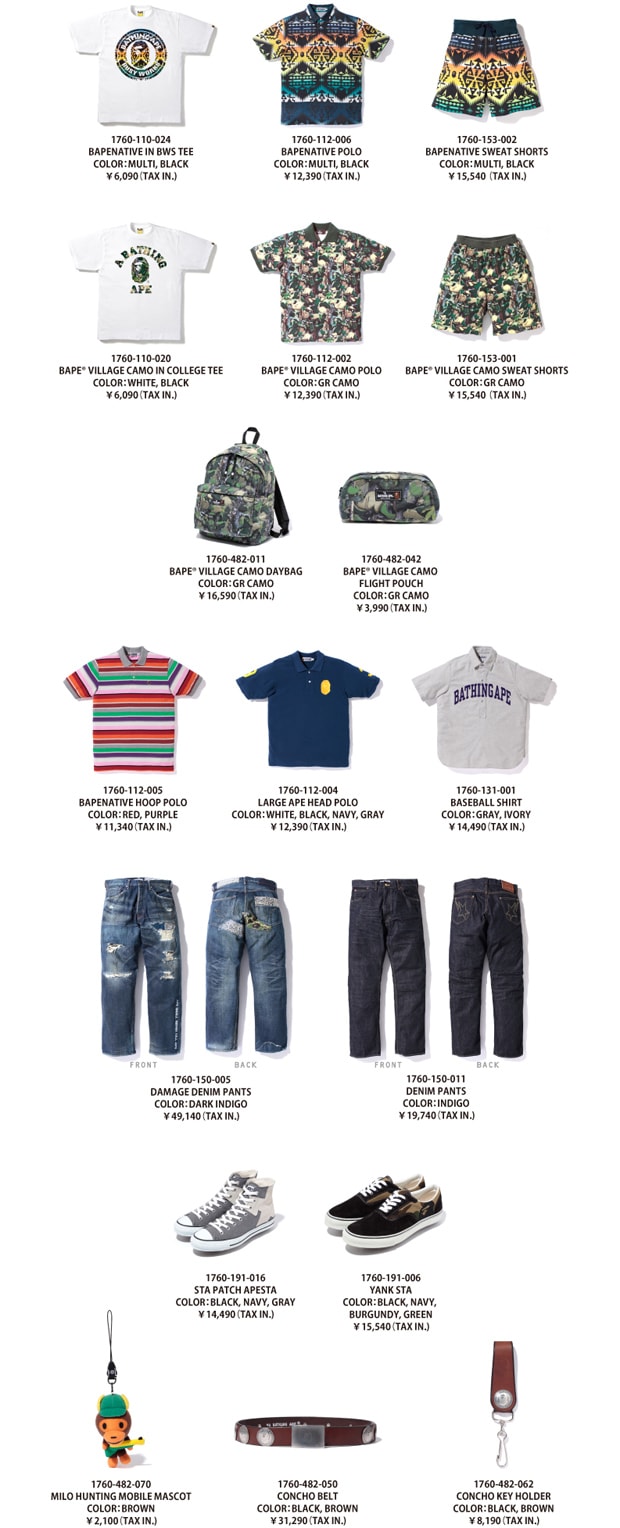 A BATHING APE® 2010 Fall/Winter Collection