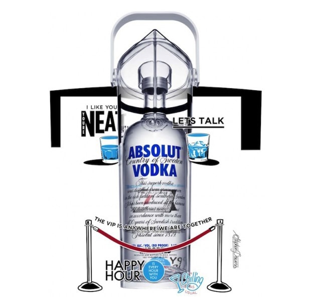 Absolut Art of Sharing by ESPO and Chiho Aoshima 