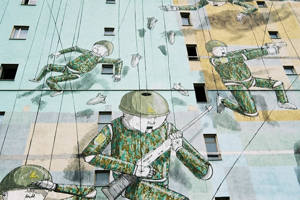 Blu: Artwork in Warsaw